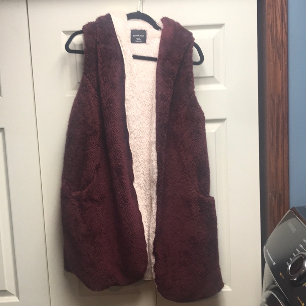 Reversible vest. Very soft, very warm!